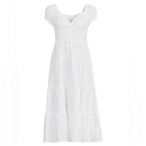 WeWoreWhat Smocked & Tiered Dress